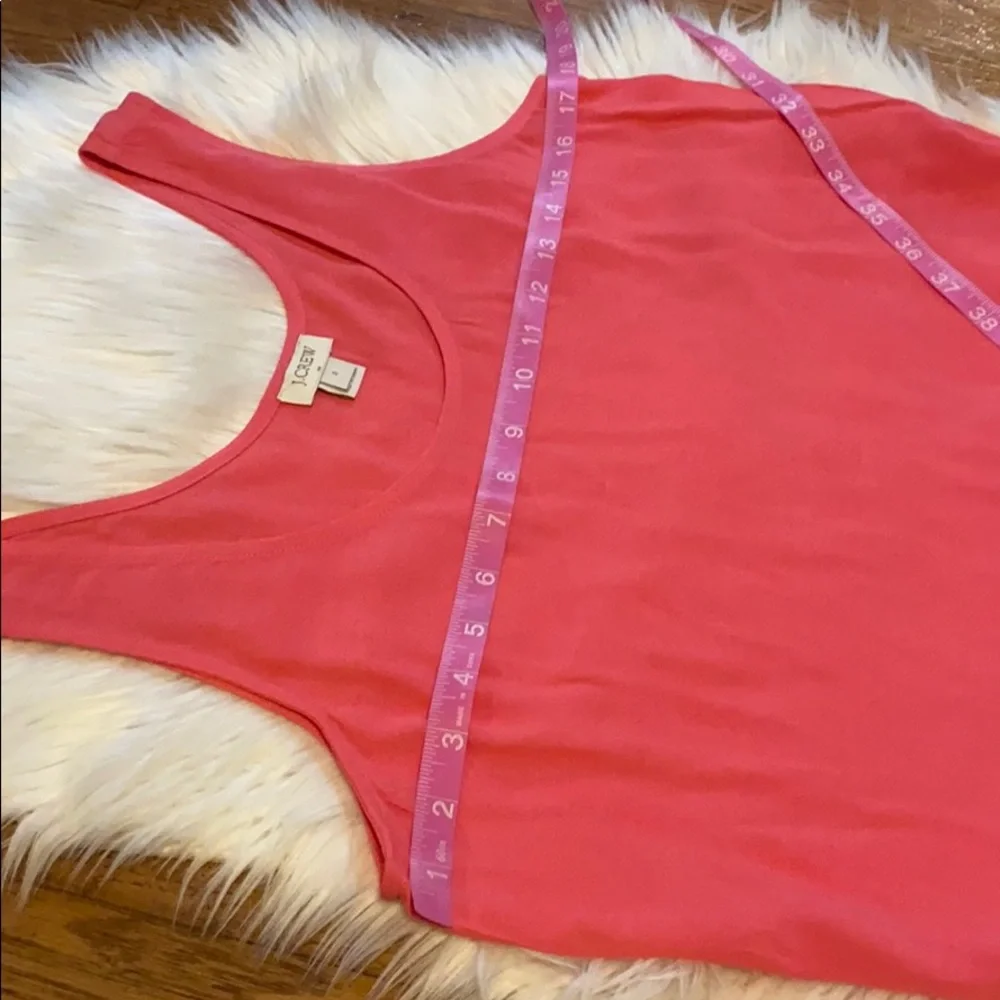 J.Crew hot pink tank top summer blouse size 2